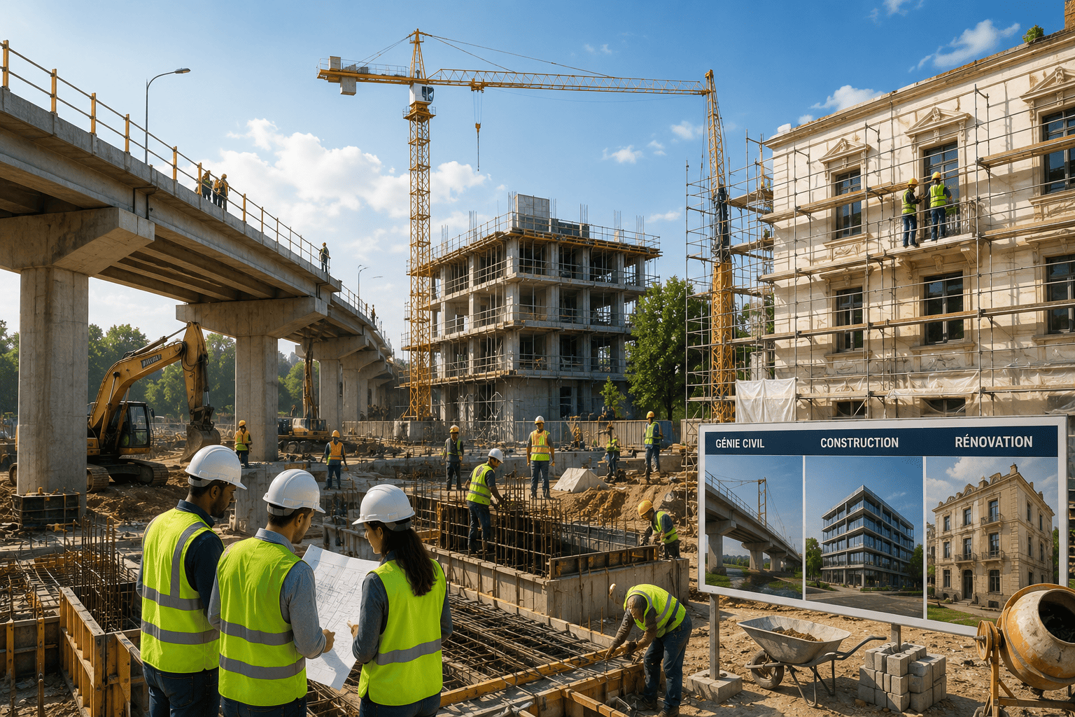 Chantier construction